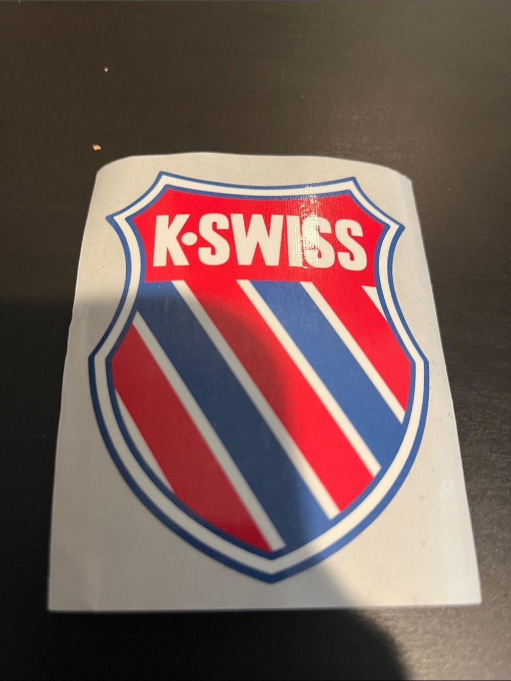 K-Swiss K•Swiss Sticker(1) 2” wide x 3” tall approx